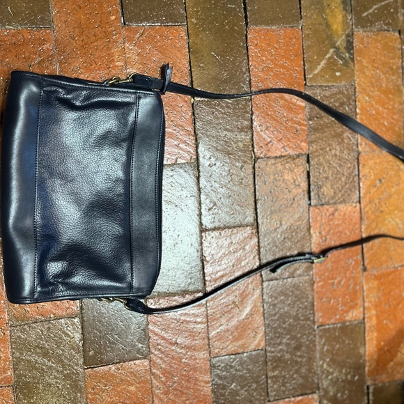 Vintage black Aigner purse shoulder or crossbody bag black 8” x 11” - Picture 9 of 10